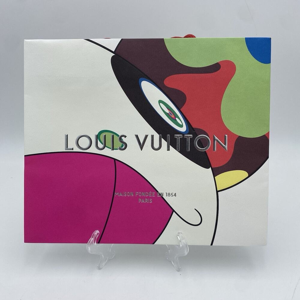 Louis Vuitton x Murakami Paper Shopping Bag | 8.27 x 9.84 x 5.9 in